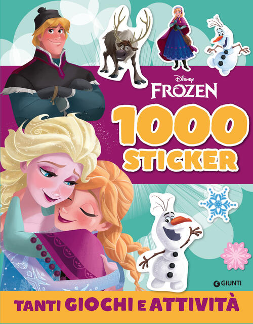 Frozen. 1000 Stickers. Tanti Giochi E Attivita. Con Adesivi Disney Libri 2022
