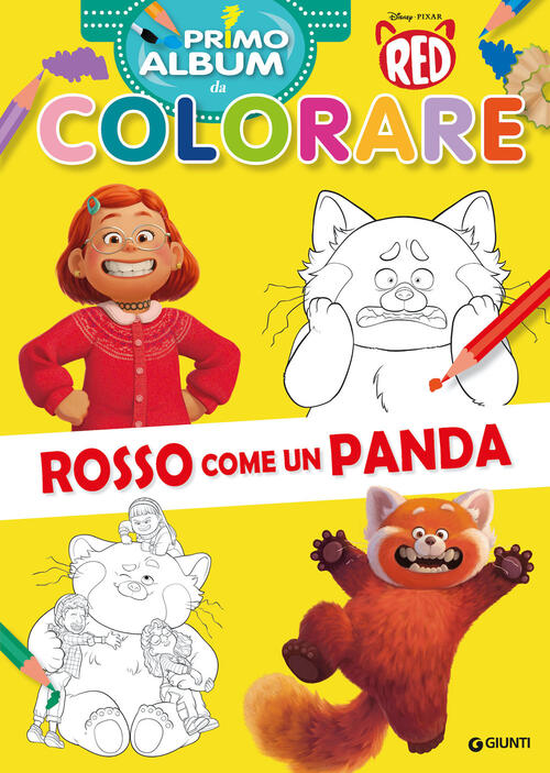 Red. Primo Album Da Colorare. Ediz. A Colori Disney Libri 2022