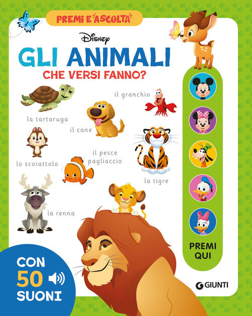 Gli Animali Che Versi Fanno? Premi E Ascolta Disney Libri 2025