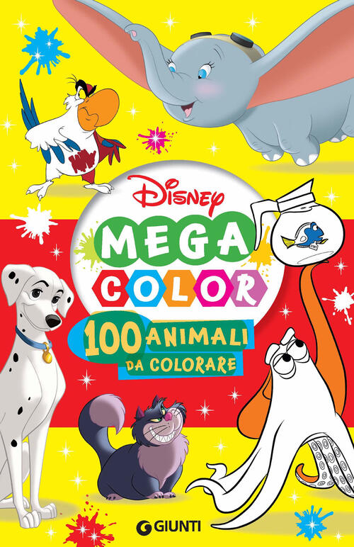 100 Animali Da Colorare. Mega Color Disney Disney Libri 2024