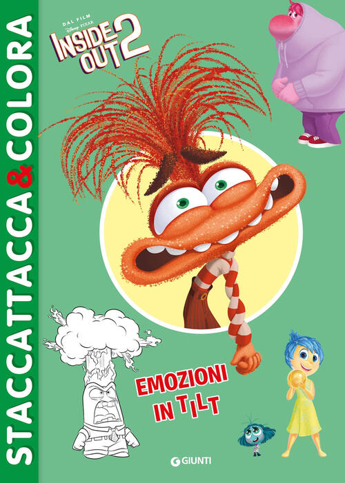 Emozioni In Tilt. Inside Out 2. Staccattacca&Colora. Con Adesivi Disney Libri