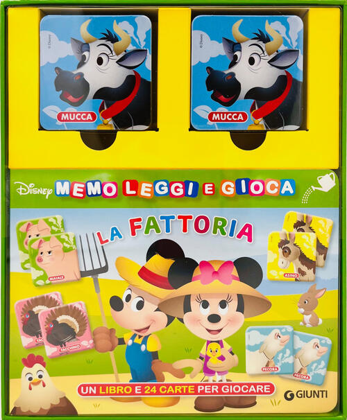 La Fattoria. Memo Leggi E Gioca. Con 24 Carte Disney Libri 2025