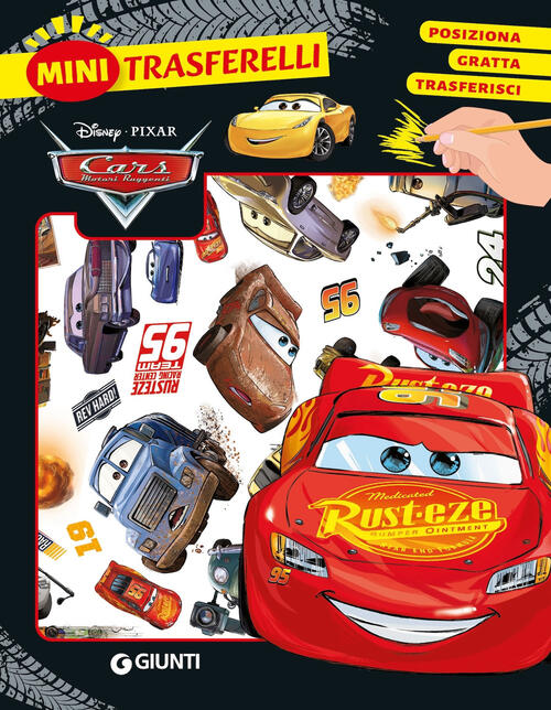 Cars. Motori Ruggenti. Mini Trasferelli Disney Libri 2025