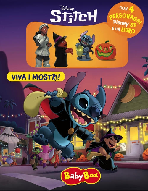 Viva I Mostri! Stitch. Baby Box. Con 4 Personaggi 3D Disney Libri 2026