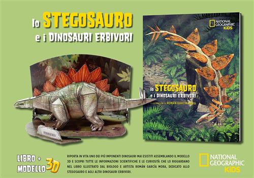 Lo Stegosauro E I Dinosauri Erbivori. Dinosauri 3D