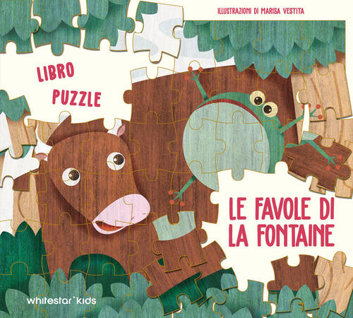 Le Favole Di La Fontaine. Libro Puzzle Marisa Vestita White Star 2026