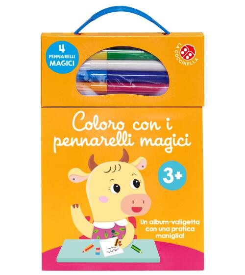 Coloro Con I Pennarelli Magici 3+. Con Pennarelli La Coccinella 2024
