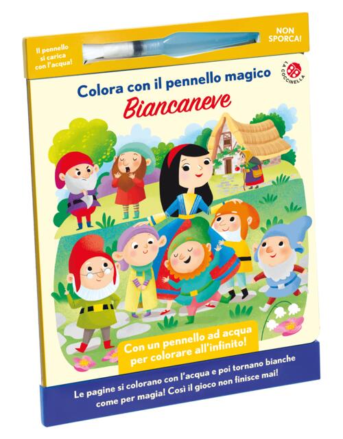 Biancaneve. Colora Con Il Pennello Magico Francesca Galmozzi La Coccinella 202
