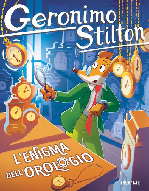 L'enigma Dell'orologio Geronimo Stilton Piemme 2025