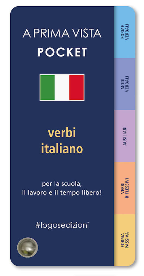 A Prima Vista Pocket: Verbi Italiani Logos 2023