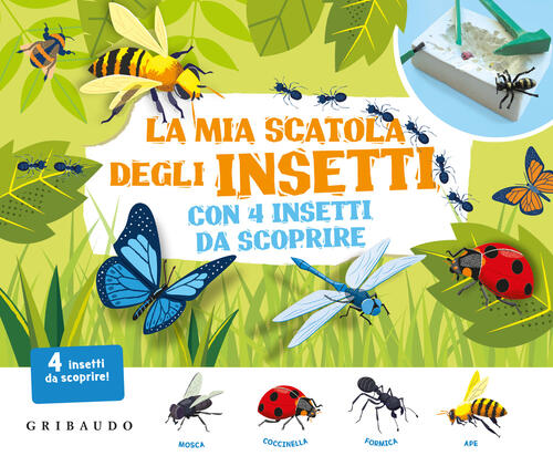 La Mia Scatola Degli Insetti Con 4 Insetti Da Scoprire Gribaudo 2025