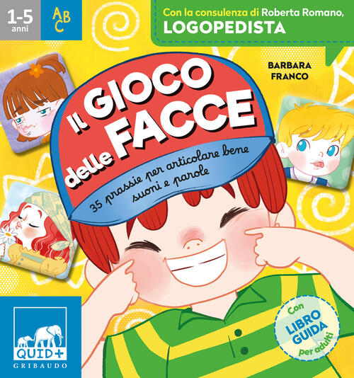 Il Gioco Delle Facce. 35 Prassie Per Articolare Bene Suoni E Parole. Con 35 Ca