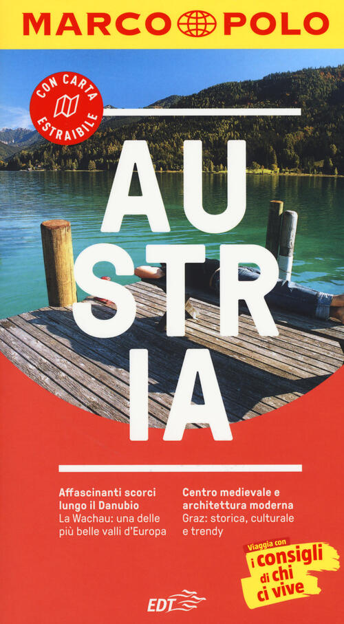 Austria. Con Carta Estraibile Siegfried Hetz Marco Polo 2017