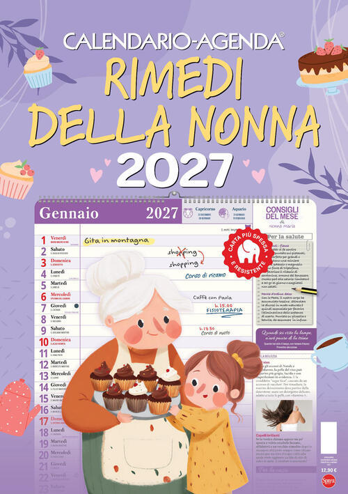 Rimedi Della Nonna. Calendario-Agenda 2027 Sprea Book 2026
