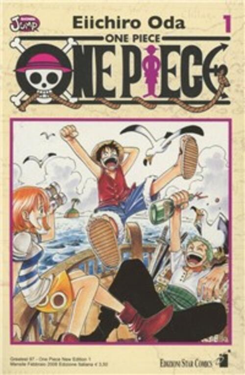 One Piece. New Edition. Vol. 1 Eiichiro Oda Star Comics 2008