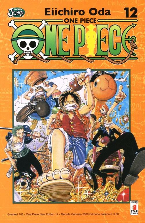 One Piece. New Edition. Vol. 12 Eiichiro Oda Star Comics 2009