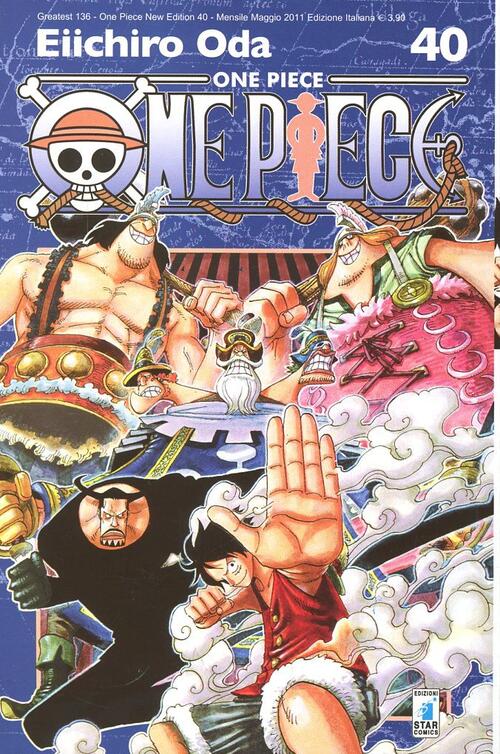One Piece. New Edition. Vol. 40 Eiichiro Oda Star Comics 2011