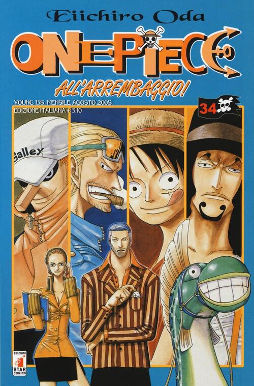 One Piece. Vol. 34 Eiichiro Oda Star Comics 2005