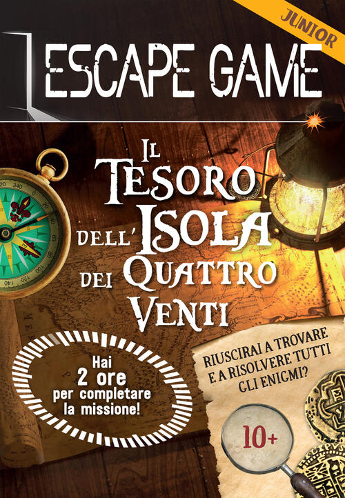 Il Tesoro Dell'isola Dei Quattro Venti. Escape Game Gilles Saint-Martin L'airo