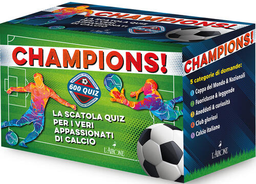 Champions! La Scatola Del Calcio. Con Libro Vincenzo Di Mauro L'airone Editric