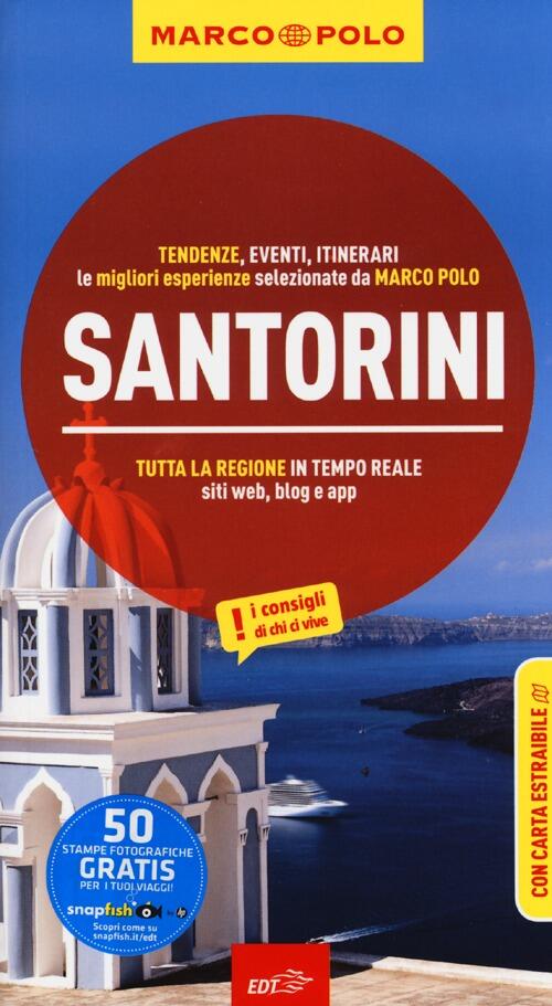 Santorini. Con Atlante Stradale Klaus Bötig Marco Polo 2013