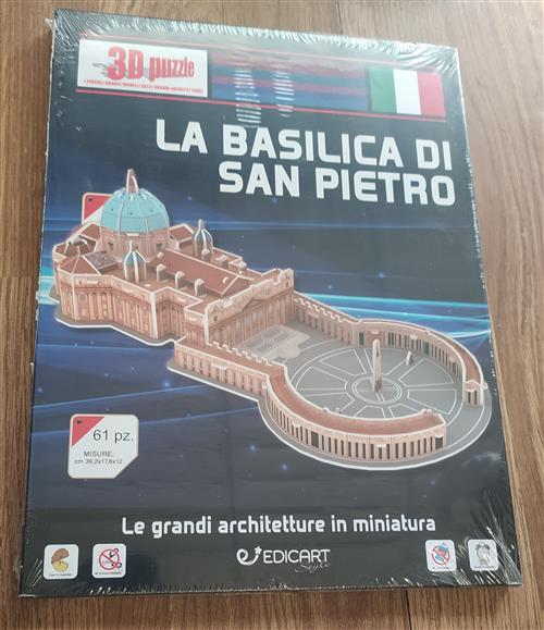 La Basilica Di San Pietro 3D Puzzle Edicart 2017