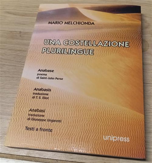 Una Costellazione Plurilingue Mario Melchionda Unipress 2007