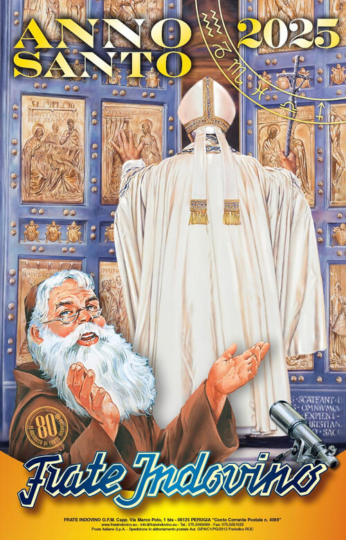 Calendario Frate Indovino 2025. Anno Santo Daniele Giglio Frate Indovino 2024