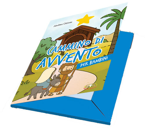 Cammino Di Avvento Per Bambini. Ediz. A Caratteri Grandi. Con 4 Adesivi. Con 4