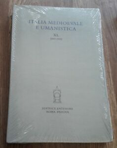 Italia Medioevale E Umanistica. Vol. 40