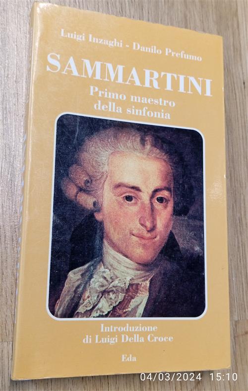 Sammartini. Primo Maestro Della Sinfonia Luigi Inzaghi Eda 1996