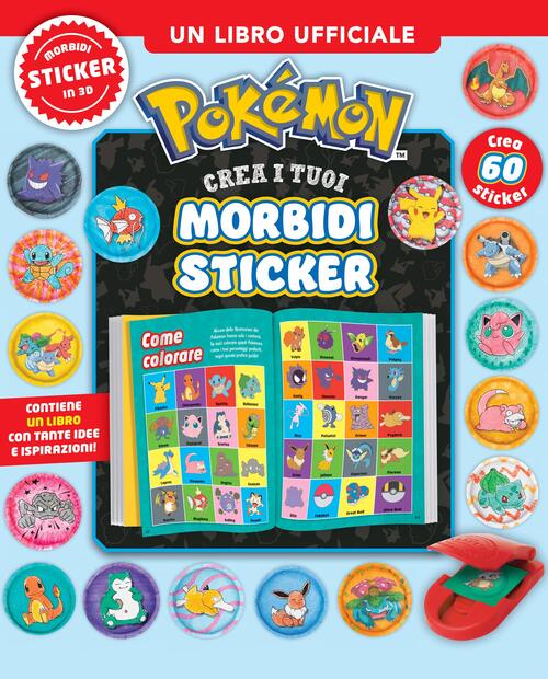 Pokemon. Crea I Tuoi Morbidi Sticker Nord-Sud 2026