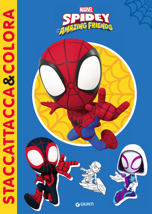 Spidey. Staccattacca & Colora. Con Adesivi. Ediz. Illustrata Marvel Libri 2021