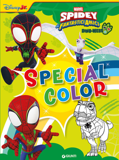 Dino-Webs. Spidey E I Suoi Fantastici Amici. Special Color Marvel Libri 2025