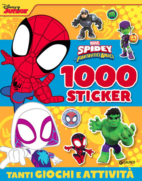 Spidey E I Suoi Fantastici Amici. 1000 Stickers. Ediz. A Colori Marvel Libri 2