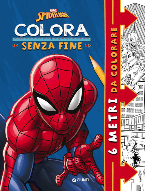 Spider-Man. Colora Senza Fine. 6 Metri Da Colorare Walt Disney Marvel Libri 20
