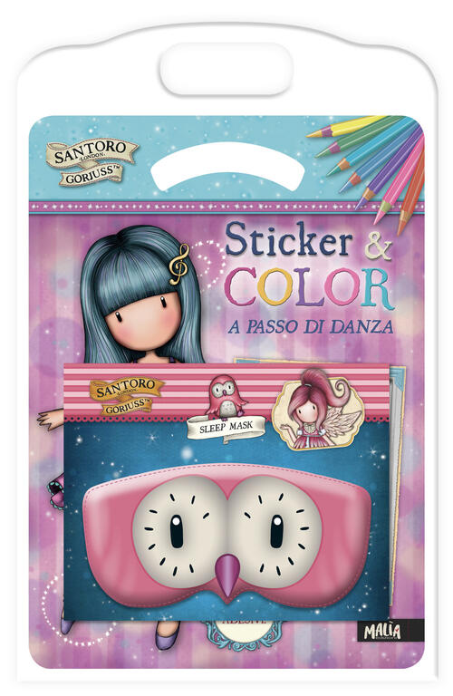 A Passo Di Danza. Gorjuss. Con Sleep Mask Gufo Lisa Capiotto Pon Pon Edizioni