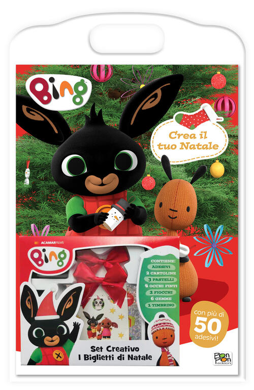 Bing. Crea Il Tuo Natale. Activity + Set Creativo I Biglietti Di Natale Cristi