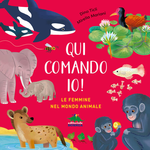 Qui Comando Io! Le Femmine Nel Mondo Animale Dino Ticli Editoriale Scienza 202