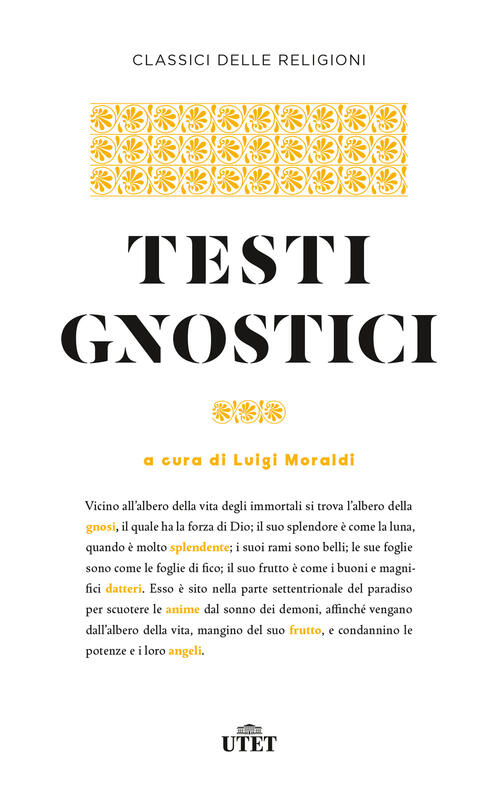 Testi Gnostici Utet 2023
