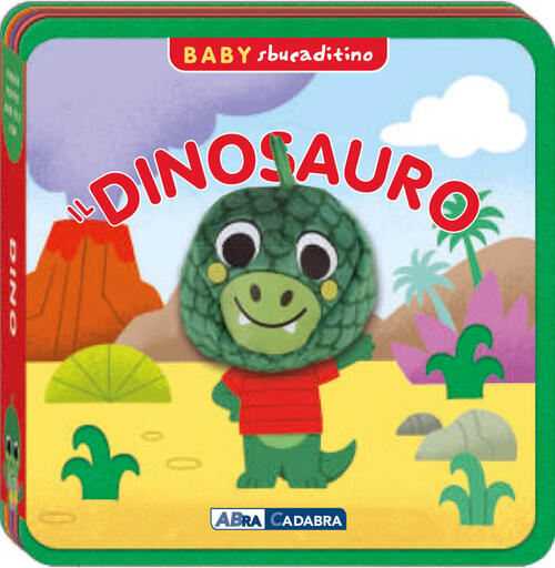 Dinosauro. Baby Sbucaditino In Feltro Abracadabra 2025