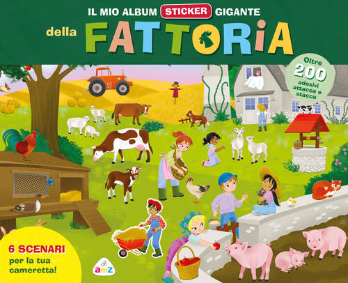 Il Mio Album Sticker Gigante Della Fattoria Amz 2026