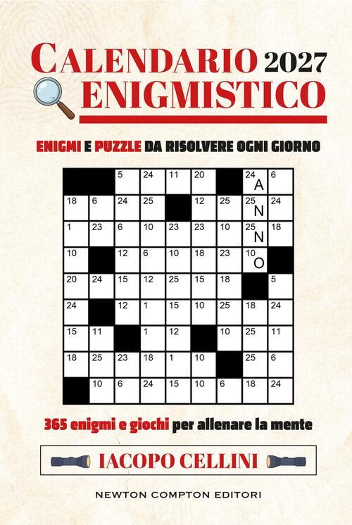 Calendario Enigmistico 2027 Iacopo Cellini Newton Compton Editori 2026