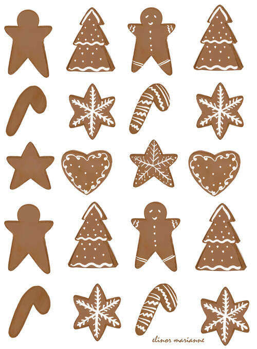 Biscotti Di Natale. Quaderno Elinor Marianne Elinor Marianne 2025