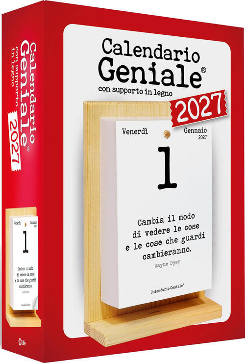 Calendario Geniale 2027 Con Supporto My Life 2026