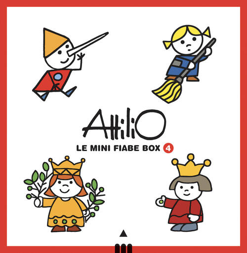 Attilio. Le Mini Fiabe Box 4 (Rosso) Attilio Cassinelli Lapis 2024