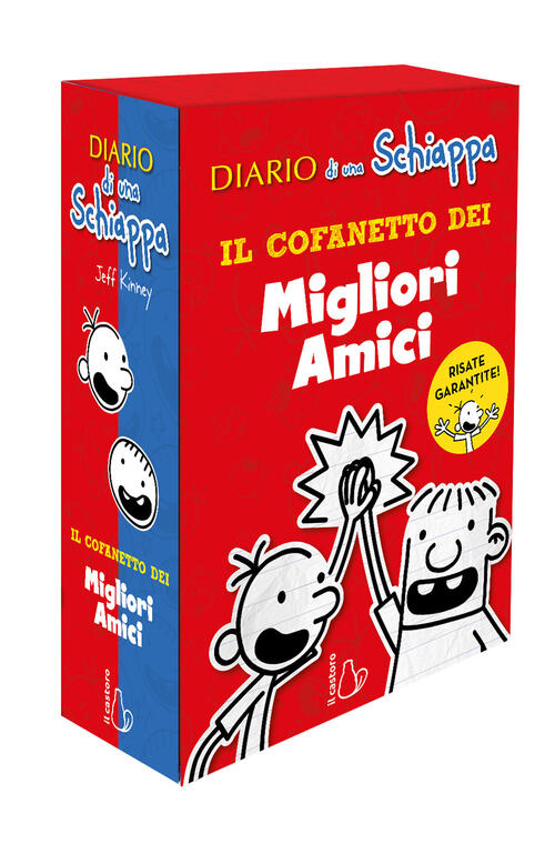 Diario Di Una Schiappa. Il Cofanetto Dei Migliori Amici Jeff Kinney Il Castoro