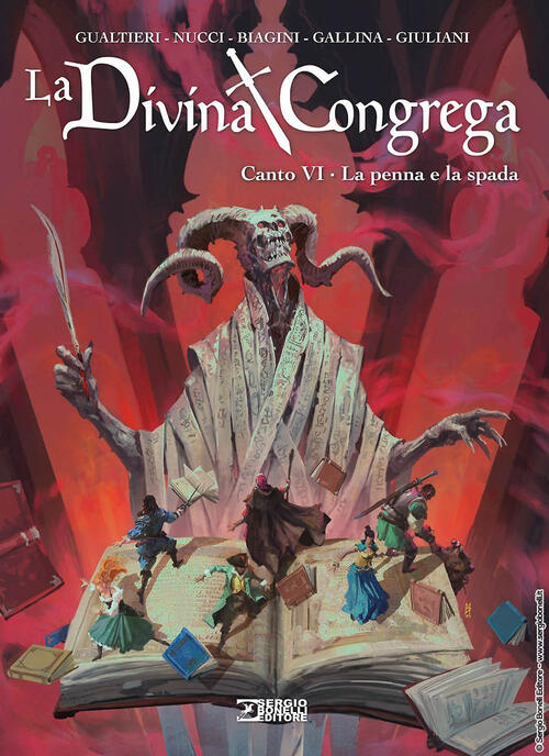 La Divina Congrega. Canto Marco Nucci Sergio Bonelli Editore 2025