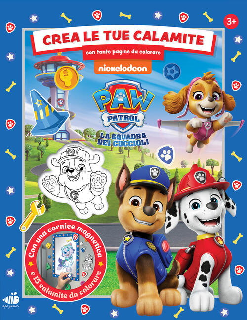 Crea Le Tue Calamite. Paw Patrol. Con Tante Pagine Da Colorare Ape Junior 2025