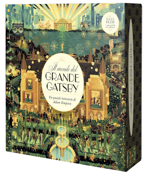 Il Mondo Del Grande Gatzby. Puzzle 1000 Pezzi Adam Simpson L'ippocampo 2025